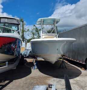 Boat and Trailer Storage with Cruise Fish Dive